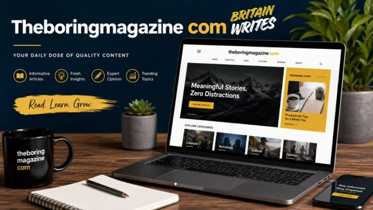 Theboringmagazine com: A Complete Guide to Modern Digital Content Theboringmagazine com