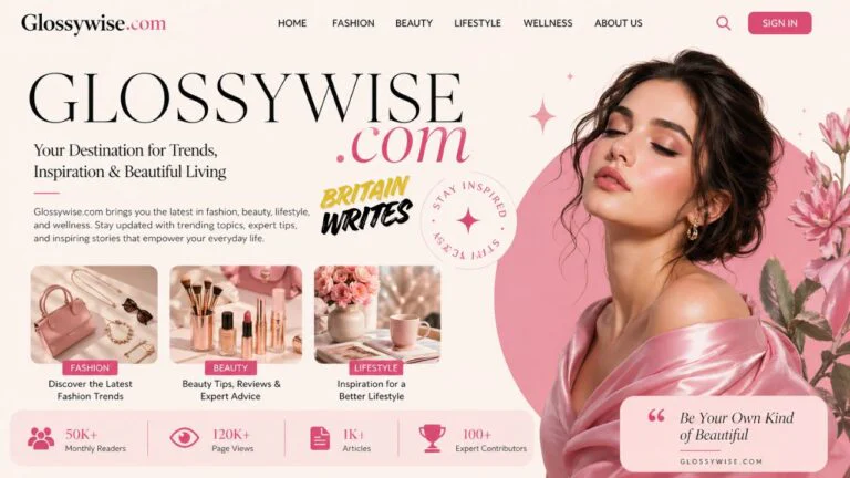 Glossywise com: A Complete Guide to Trends, Content, and Online Presence Glossywise com