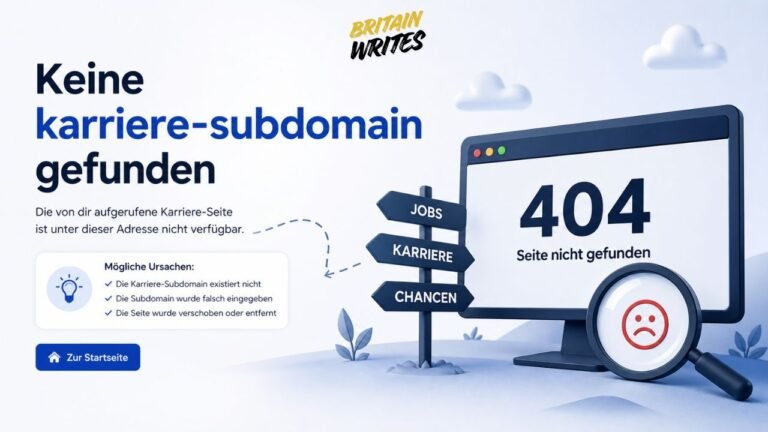 keine karriere-subdomain gefunden