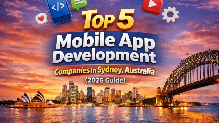 Top 5 Mobile App Development Services in Sydney for Businesses and Startups Top 5 Mobile App Development Services in Sydney for Businesses and Startups