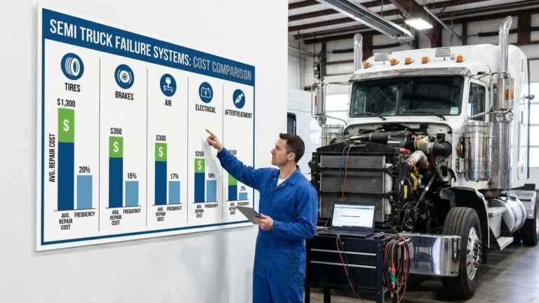 How Electrical System Failures Are Diagnosed in a Semi Truck Repair Shop