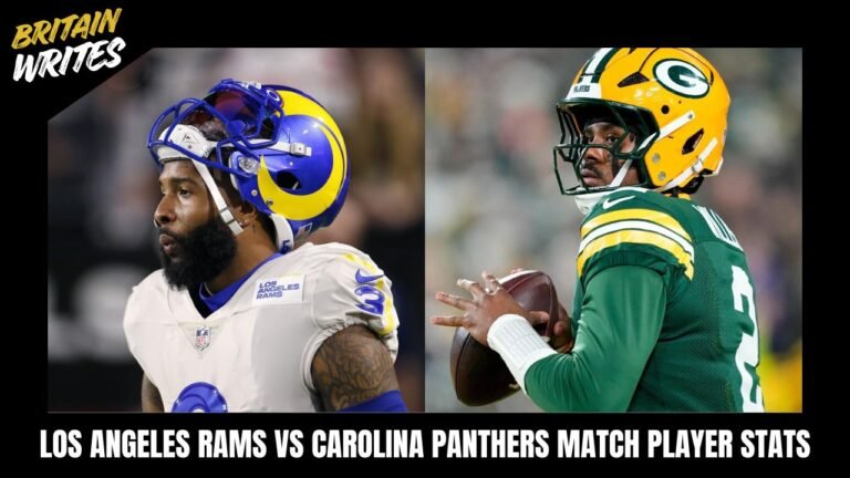 detroit lions vs green bay packers match player stats