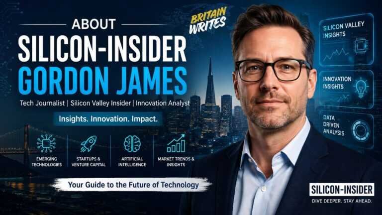 About Silicon-Insider Gordon James: Tech Visionary Guide about silicon-insider gordon james