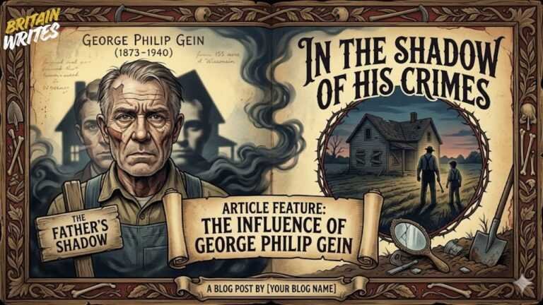 George Philip Gein: The Untold Story, Crimes, Psychology, and Lasting Legacy george philip gein