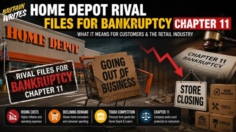 Home Depot Rival Files for Bankruptcy Chapter 11: What It Means for the Retail Industry home depot rival files for bankruptcy chapter 11