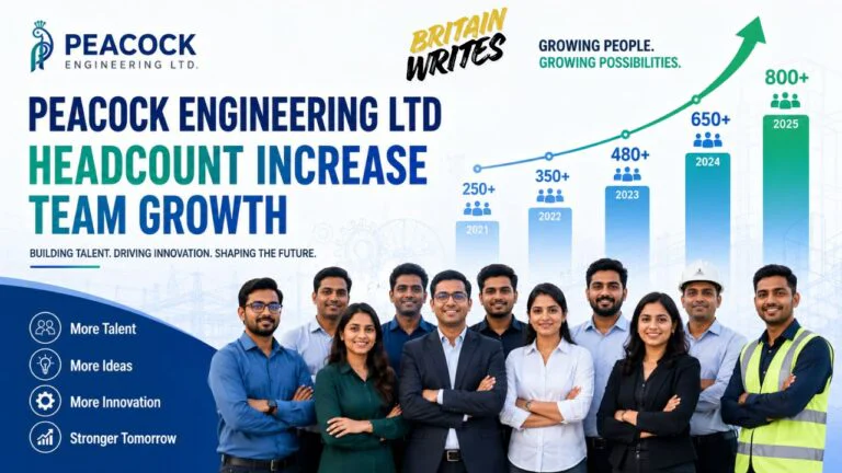 peacock engineering ltd headcount increase team growth
