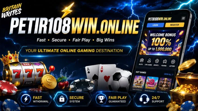 Petir108win.online – The Rising Name in Digital Entertainment Platforms britainwrites.com