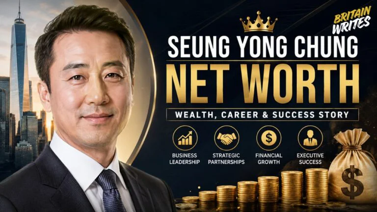 Seung Yong Chung Net Worth: Career, Business Success, and Financial Growth seung yong chung net worth