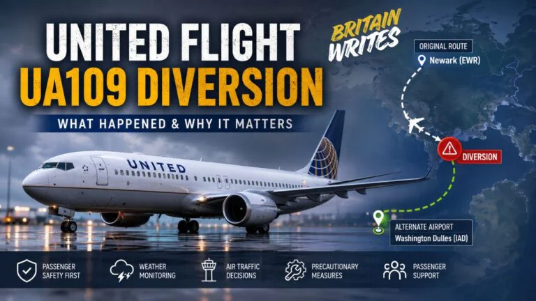 united flight ua109 diversion